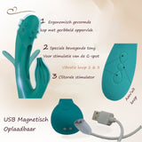 Erodit triple sensation 3 in 1 vibrator met 14 modus
