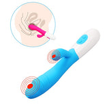 Erodit Tarzan dildo vibrator blauw, inclusief batterijen